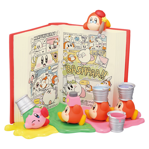 Kirby, Waddle Dee (Minna de Oekakiâ˜†), Hoshi No Kirby, Bandai Spirits, Pre-Painted